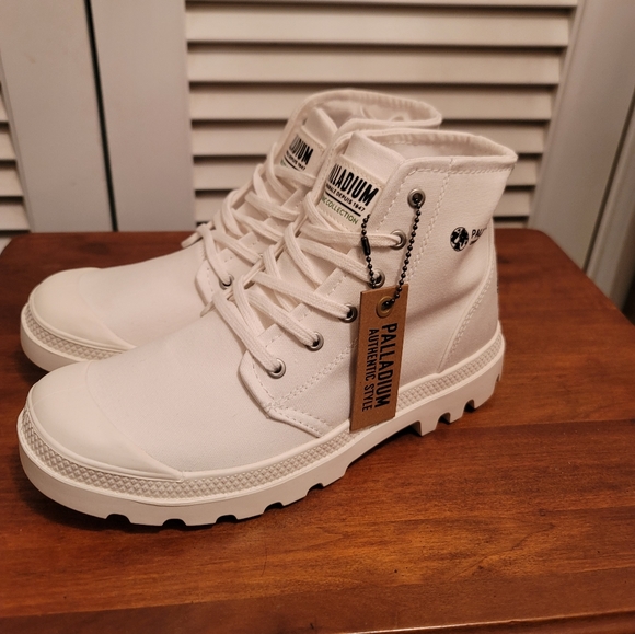 Palladium Boots Womens Star white 38 size 7 - Picture 2 of 5